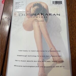 Donna Karan Nude Hosiery control, top, size medium  new in package